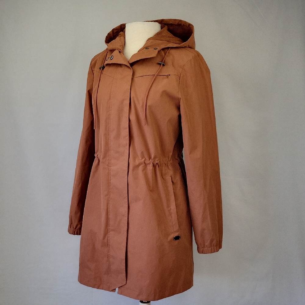 UpWest Hooded Anorak Jacket Terra Cotta Size Small